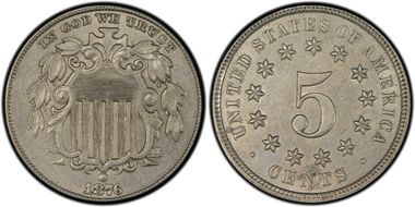 1876 5C DDO FS-102 AU58