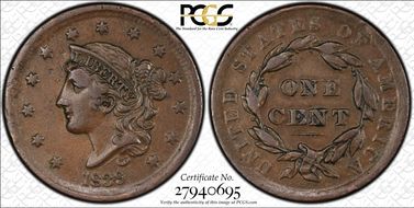 1839 1C Silly Head XF40BN