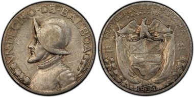1934 1/10 B KM-10.1 Ag VF30