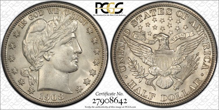 Cert 27908642 - Coin Image