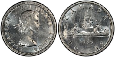 1955 S$1 Arnprior MS63