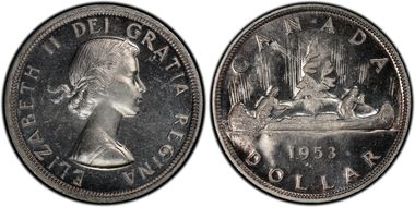 1953 S$1 Strap PL63