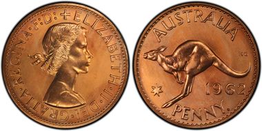 1962 Y. (p) 1D PR67RD
