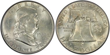 1948 50C DDR FS-801 MS64FBL