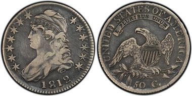 1812 50C O-105a VF25