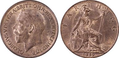 1919 1/4D S-4060 MS63RB