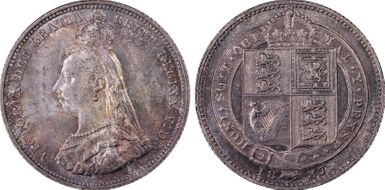 1887 Shil S-3926 Jubilee Head MS64