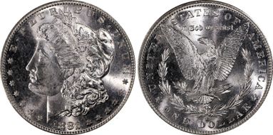 1882-S $1 MS64