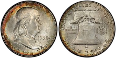 1950 50C MS66+ FBL