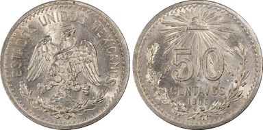 1905-M 50C MS64