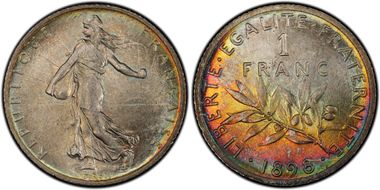 1898 1 Fr Gad-467 F-217 MS66