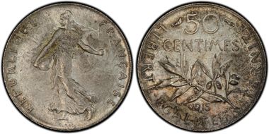 1915 50C Gad-420 F-190 MS64