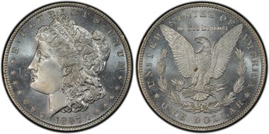 1897 $1 MS66DMPL
