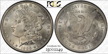 1896-S $1 MS65+