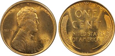 1909-S VDB 1C MS67RD