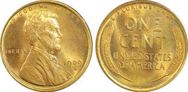 1909-S 1C Lincoln MS66RD