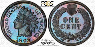 1893 1C PR65BN