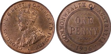 1936 (m) 1D KM-23 MS64RB