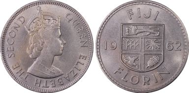 1962 Florin MS65