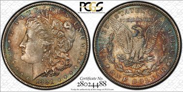 1881 $1 MS64