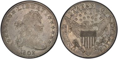 1802 $1 XF45