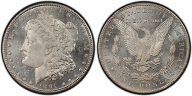 1891-CC $1 MS64PL