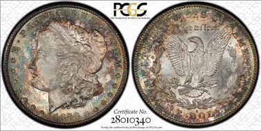 1878-S $1 MS64