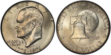 1976-D $1 Type 1 MS66+