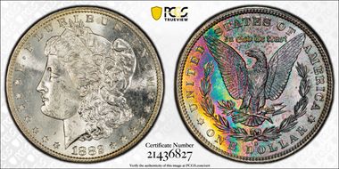 1882-S $1 MS64