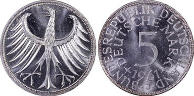 1961-J 5 Mk J-387 MS65