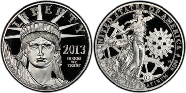 2013-W $100 Statue of Liberty First Strike PR69DCAM