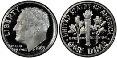 1963 10C DDR FS-801 PR68DCAM