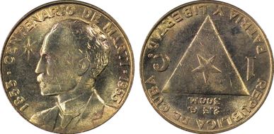 1953 1C Jose Marti MS64