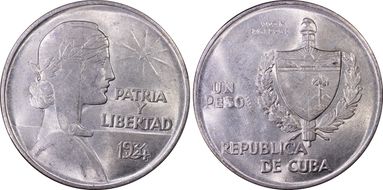 1934 Peso ABC KM-22 MS62