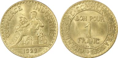 1923 1 Fr Gad-468 F-218 MS65