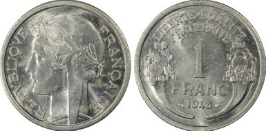 1948 1 Fr Gad-473b F-221 MS64