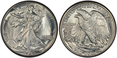 1942 50C MS67+ 