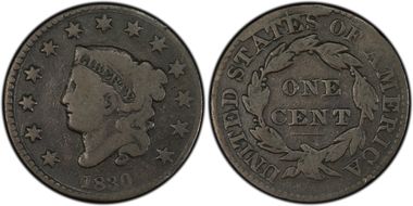 1830 1C N-10, Large Letters G6BN