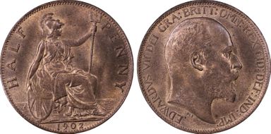 1902 1/2D S-3991 MS65RB