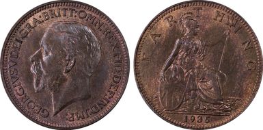 1935 1/4D S-4061 MS66RB