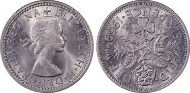 1959 6D S-4149 MS67