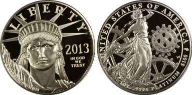 2013-W $100 Statue of Liberty First Strike PR69DCAM