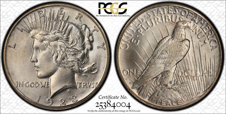 Cert 25384004 - Coin Image