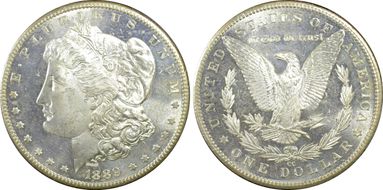 1889-CC $1 MS64PL