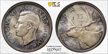 1944 25C MS65