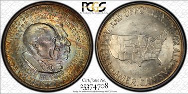 1952-D 50C Washington-Carver MS66