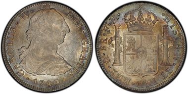 1789-Mo FM 8 R Calico-950 CAROLUS IV MS62