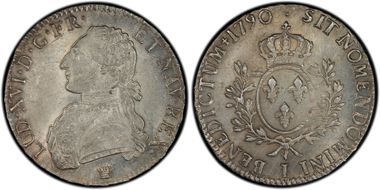 1790-I Ecu Gad-356 MS62