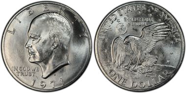 1971-S $1 Silver MS66