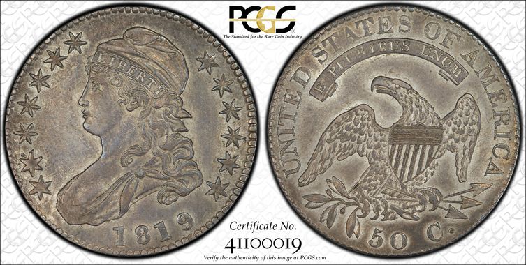 Cert 41100019 - Coin Image